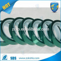 Hot sell green PET high temperature tape for powder coating